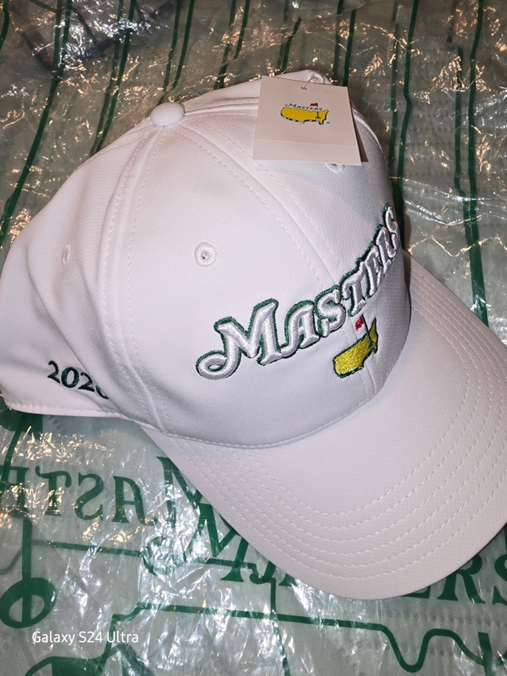 2026 Masters Embroidered White Golf Hat